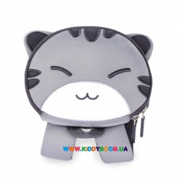 Детский рюкзак "Котик" серый Nohoo NH0414243